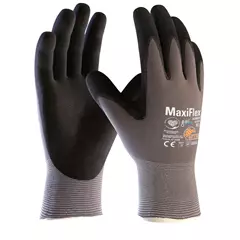 ATG Maxiflex Ultimate 42-874 munkakesztyű, szürke-fekete, 12
