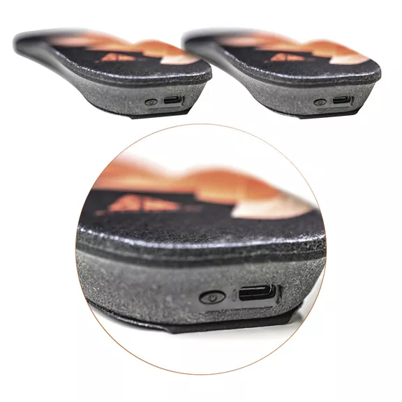 Alpenheat HOTsole vezeték nélküli fűtött talpbetét, schwarz-orange, L/XL Alpenheat HOTsole vezeték nélküli fűtött talpbetét, schwarz-orange, L/XL