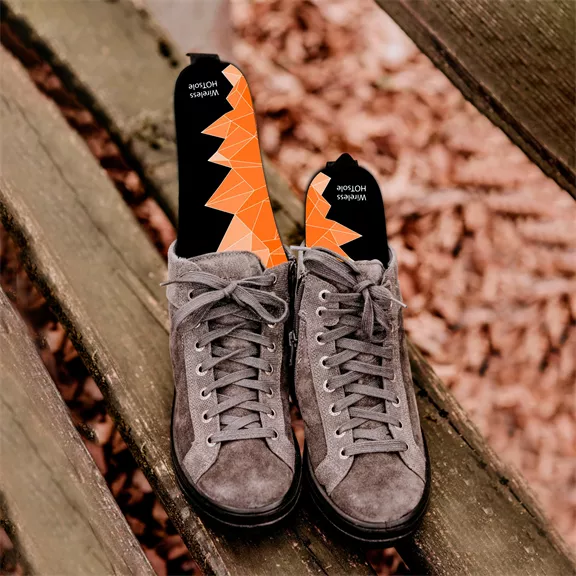 Alpenheat HOTsole vezeték nélküli fűtött talpbetét, schwarz-orange, L/XL Alpenheat HOTsole vezeték nélküli fűtött talpbetét, schwarz-orange, L/XL