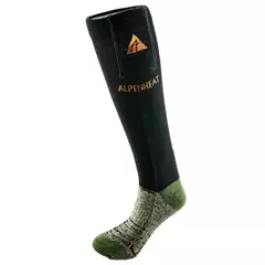 Alpenheat fűthető gyapjúzokni, zöld-fekete, M (39-41)