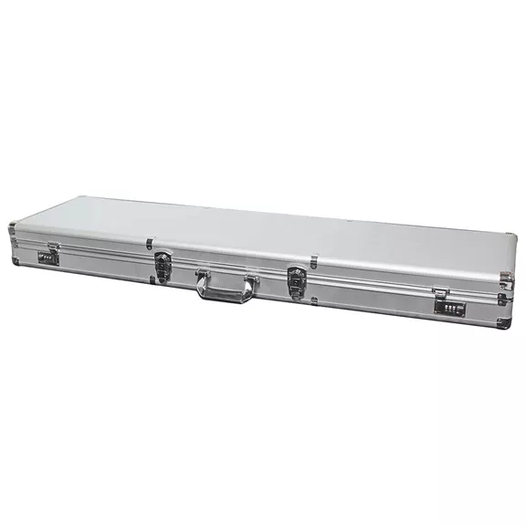 Alu fegyverkoffer - 125x36x13, 2 kulccsal