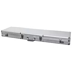 Alu fegyverkoffer - 125x36x13, 2 kulccsal