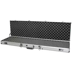 Alu fegyverkoffer - 125x36x13, 2 kulccsal