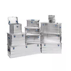 Alutec Comfort 153 Liter szállító doboz, HxSZxMa 1182 x 385 x 398 mm, 8,84 kg.