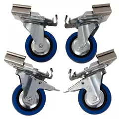 Alutec görgőkészlet Alubox Comfort tárolóládához Alutec görgőkészlet Alubox Comfort tárolóládához
