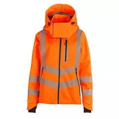 Arbortec BreatheDry Female női vízálló munka kabát, high vis orange, 34/36.