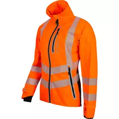 Arbortec BreatheDry Female női vízálló munka kabát, high vis orange, 34/36.