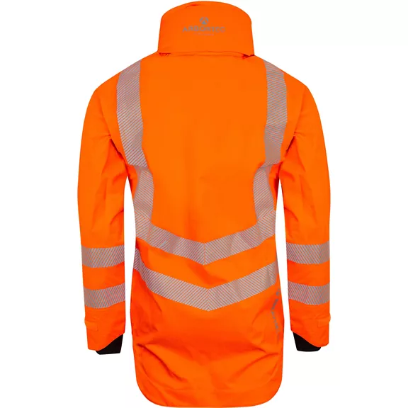 Arbortec BreatheDry Female női vízálló munka kabát, high vis orange, 34/36.