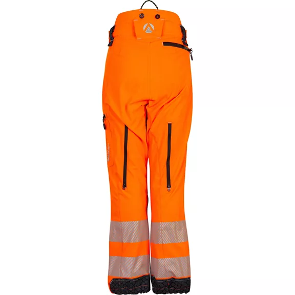 Arbortec Breatheflex Pro Hi-Vis Female, női vágásvédelmi nadrág, high vis orange, 36/38.