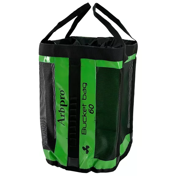 Arbpro Bucket Bag Air kötélzsák, 60 Liter, grün.