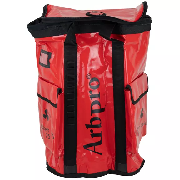 Arbpro Seilsack Bucket Backpack kötélzsák, 75 l, rot.