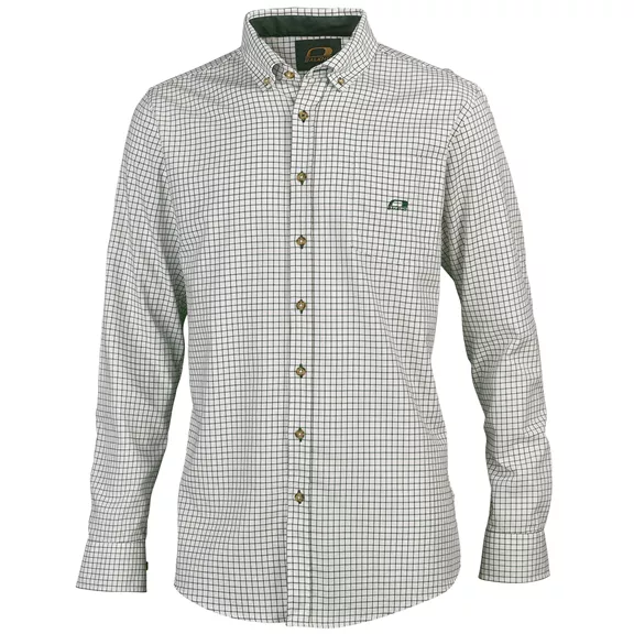 Baleno Berkley hosszú ujjú ing, small check green-brown, S
