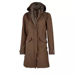 Baleno Chelsea női hosszú kabát, barna, M