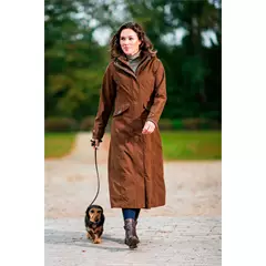 Baleno Chelsea női hosszú kabát, barna, M
