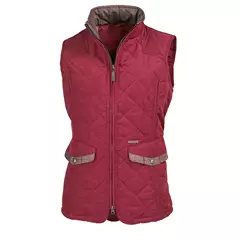 Baleno női steppelt mellény Chester, burgundy, L