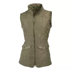 Baleno női steppelt mellény Chester, light khaki, 3XL