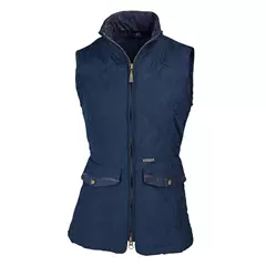 Baleno női steppelt mellény Chester, navy blue, 3XL.