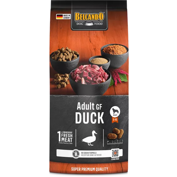 Belcando Adult GF Kacsahússal 1kg (csak egyfajta állati fehérje)