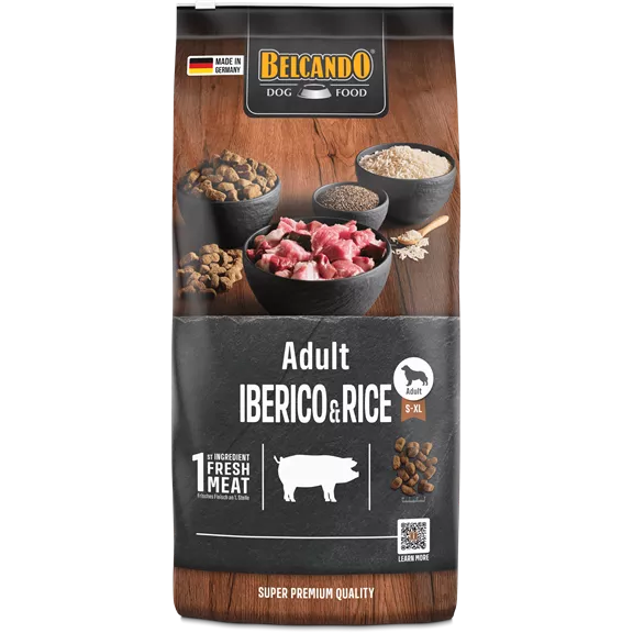 Belcando Adult Iberico & Rice 12,5 kg - friss hússal