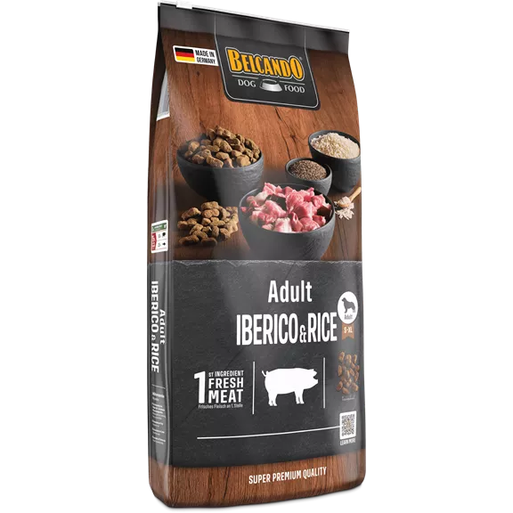 Belcando Adult Iberico & Rice 12,5 kg - friss hússal
