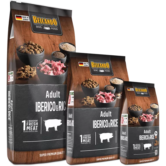 Belcando Adult Iberico & Rice 12,5 kg - friss hússal