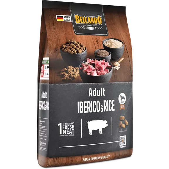 Belcando Adult Iberico & Rice 4 kg - friss hússal