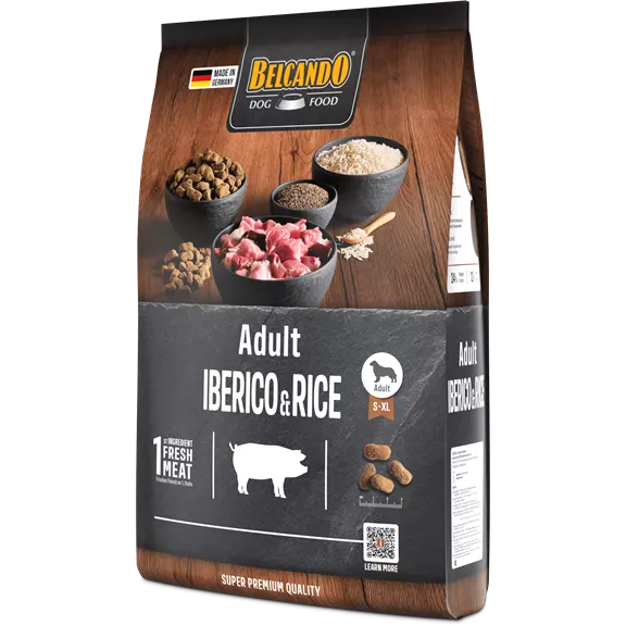 Belcando Adult Iberico & Rice 4 kg - friss hússal