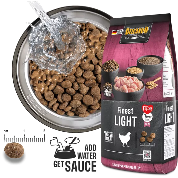 Belcando Finest Light 1 kg - friss hússal