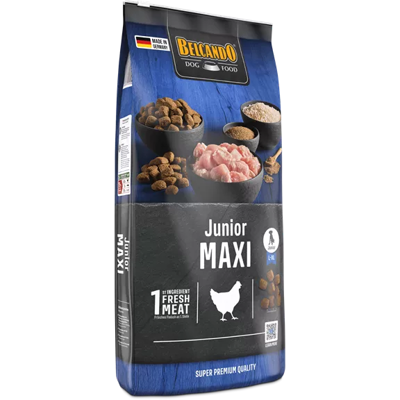 Belcando Junior Maxi 12,5 kg - friss hússal (új)