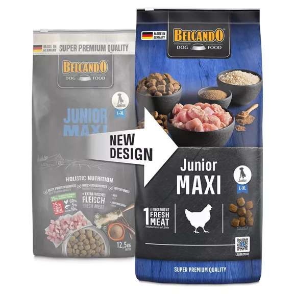 Belcando Junior Maxi 12,5 kg - friss hússal (új)