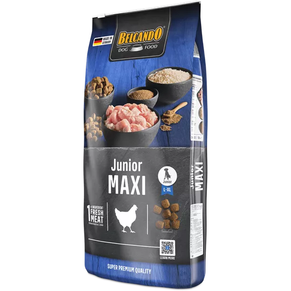 Belcando Junior Maxi 12,5 kg - friss hússal (új)