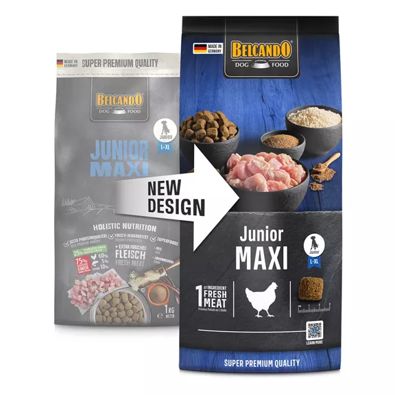 Belcando Junior Maxi 1 kg - friss hússal (új)