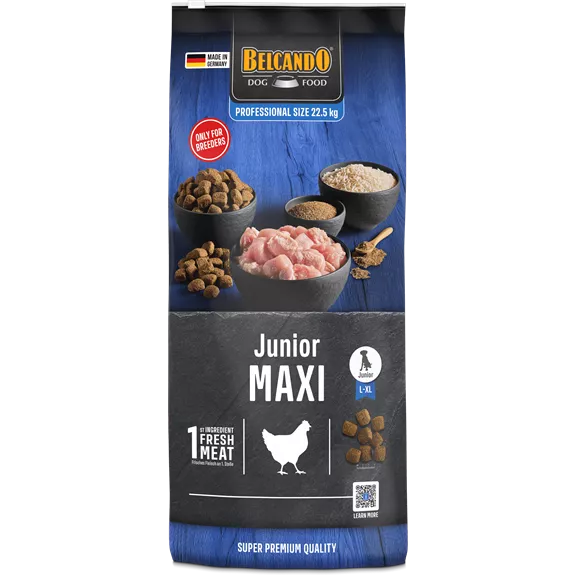 Belcando Junior Maxi 22,5 kg - friss hússal (új)