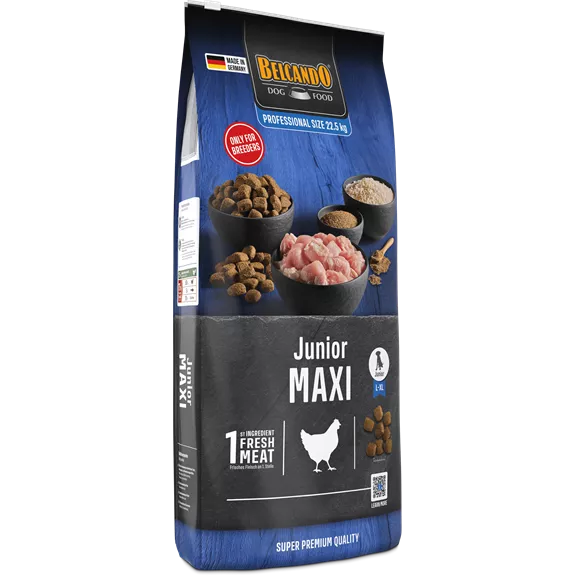 Belcando Junior Maxi 22,5 kg - friss hússal (új)