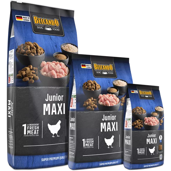 Belcando Junior Maxi 22,5 kg - friss hússal (új)