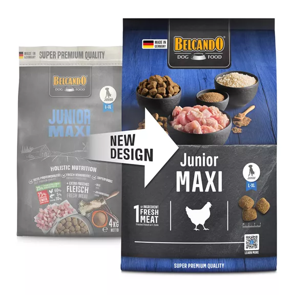 Belcando Junior Maxi 4 kg - friss hússal (új)