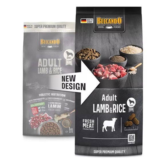 Belcando Lamb & Rice 1 kg - friss hússal