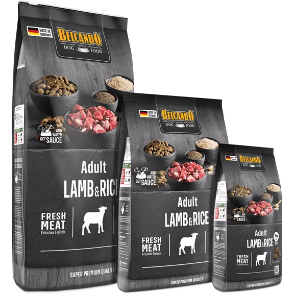 Belcando Lamb & Rice 1 kg - friss hússal