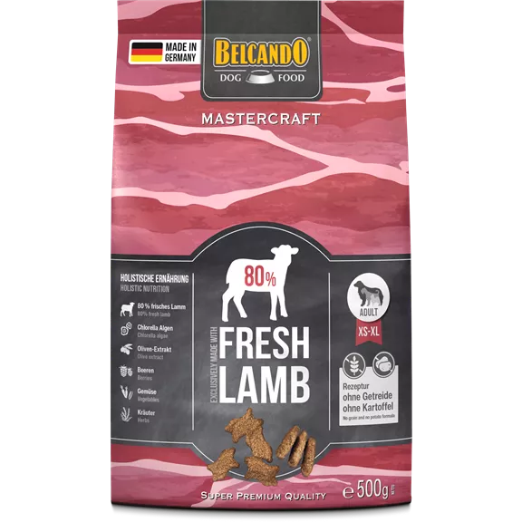 Belcando Mastercraft friss bárányhússal 0,5 kg