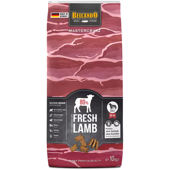 Belcando Mastercraft friss bárányhússal 10 kg