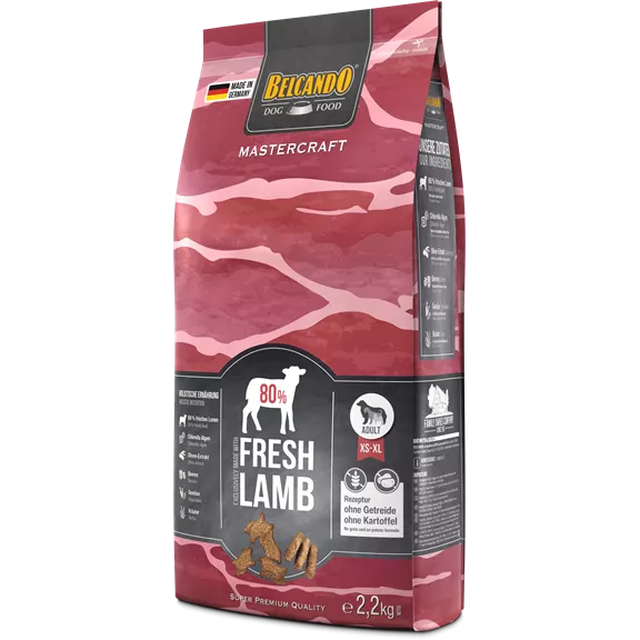 Belcando Mastercraft friss bárányhússal 2,2 kg
