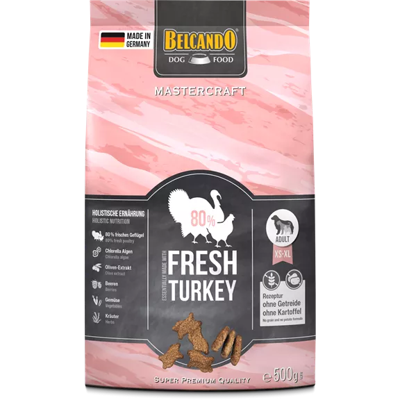 Belcando Mastercraft friss pulykahússal 0,5 kg