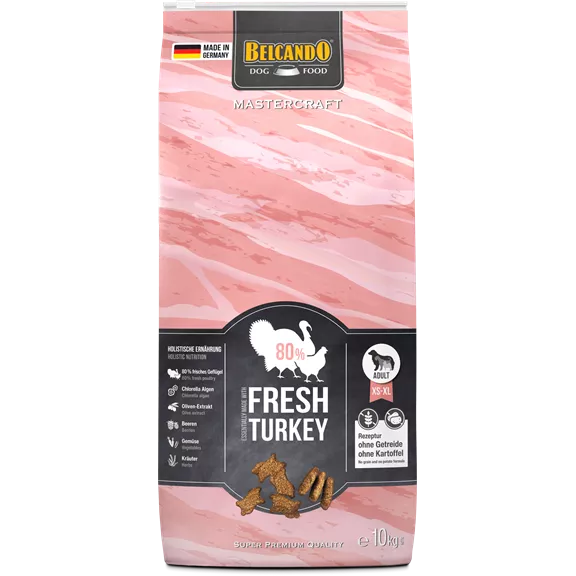 Belcando Mastercraft friss pulykahússal 10 kg