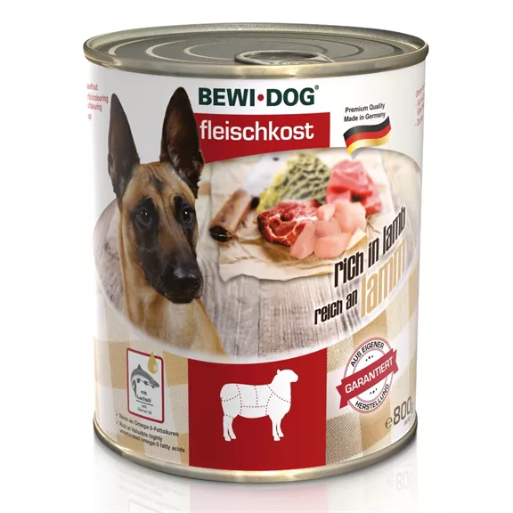 Bewi-Dog Színhús bárányban gazdag 800 g