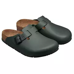 Birkenstock Boston Pro klumpa normál szélesség, szürkészöld, 47.