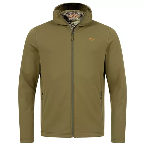 Blaser Drain FZ Hoody, Dark olive, S