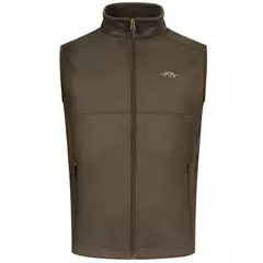 Blaser Kylar férfi fleece mellény, dark brown, S