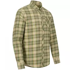 Blaser Louie hosszú ujjú férfi ing, olive/red checked, S