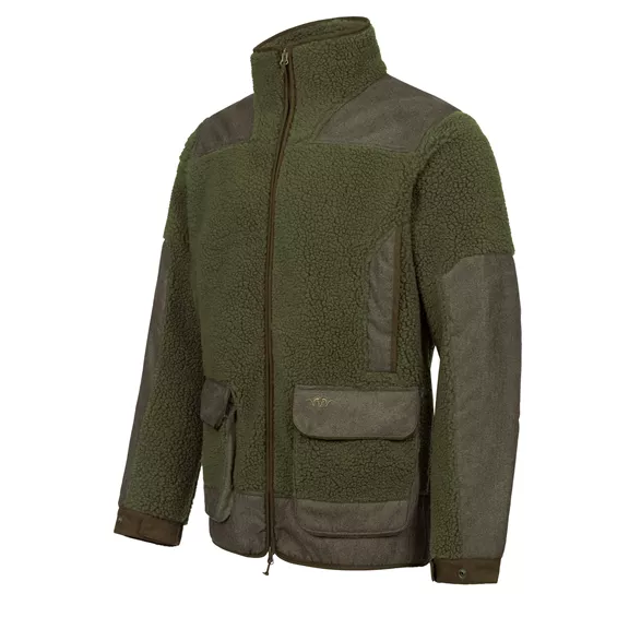 Blaser Sherpa férfi fleece kabát, Dark olive, L