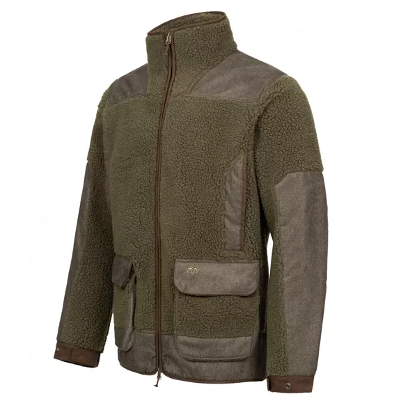 Blaser Sherpa férfi fleece kabát, Dark olive, S